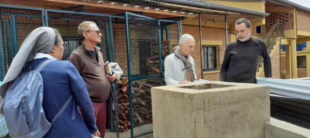 Point de chargement du biodigesteur