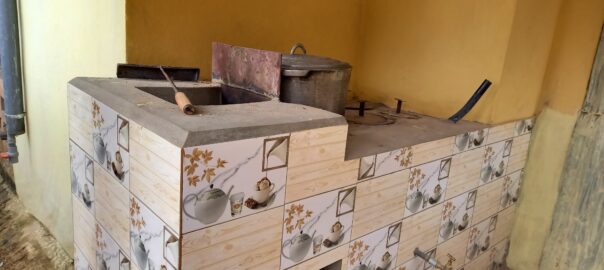 Nouvelle installation avec  foyer amélioré