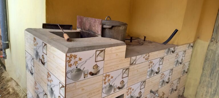 Nouvelle installation avec  foyer amélioré